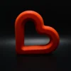 Geometric Heart Vaas