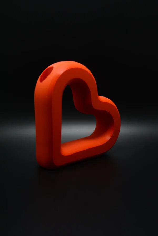 Geometric Heart Vaas