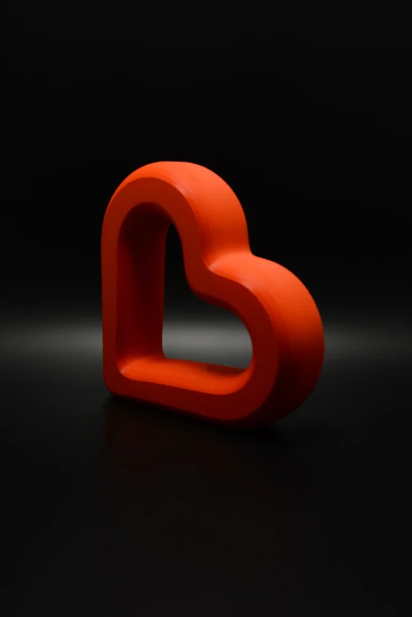 Geometric Heart Vaas