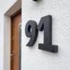 Huisnummer IBM Black 23cm hoog